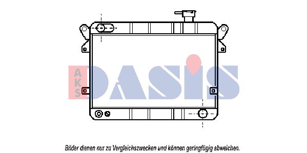 AKS DASIS Radiators, Motora dzesēšanas sistēma 080050N